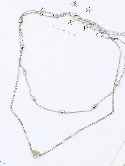 necklace Chic & Modern Fashion Street / Multilayer Layered Heart Choker Necklaces/ Dailywear / Spring / Summer / Fall / Winter for Women