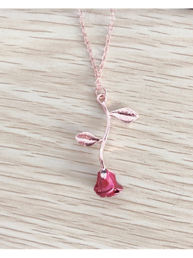 necklace Chic & Modern Street Rose Necklaces / Gold / Silver / Fall / Winter / Spring for Women