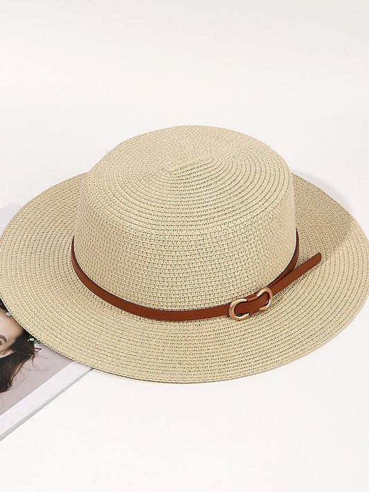 Sun Hat Straw Hat Holiday Straw Vacation Casual Beach Sunscreen Breathability Comfortable 1 pcs for Women