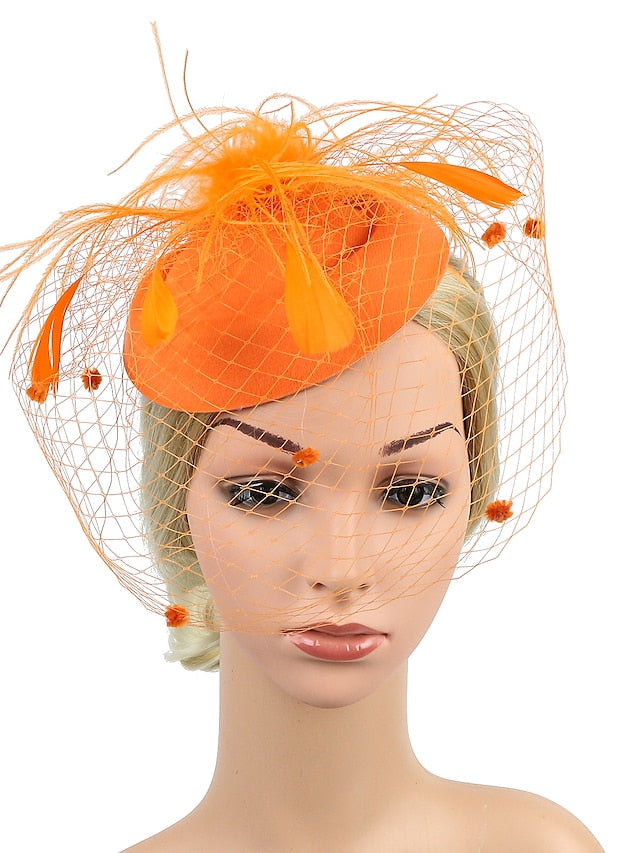 Hair Clip Chic & Modern Party Pure Color Headwear / Black / Red / Blue / Fall / Winter for Women