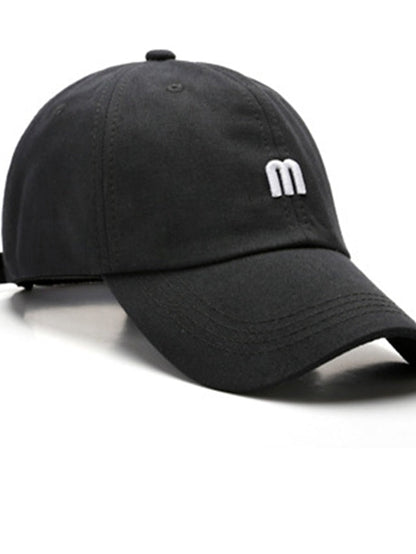 Men's Sun Hat Baseball Hat Daily Holiday Solid / Plain Color Cotton Sports & Outdoors Simple Breathability Casual / Daily 1 pcs for Women