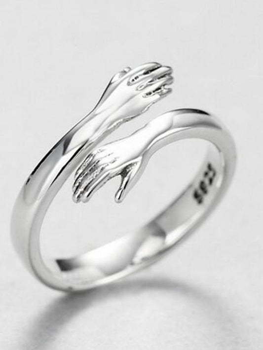 1PC Adjustable Ring For Street Date Alloy Classic for Women