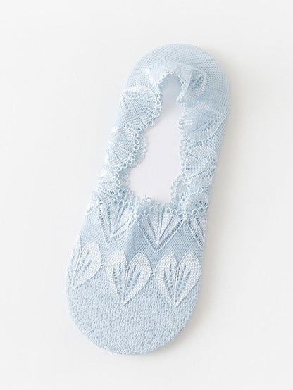 1 Pair Socks Solid Colored Antibacterial / Deodorant / Leg Shaping Simple Style Polyester / Cotton EU36-EU46 for Women