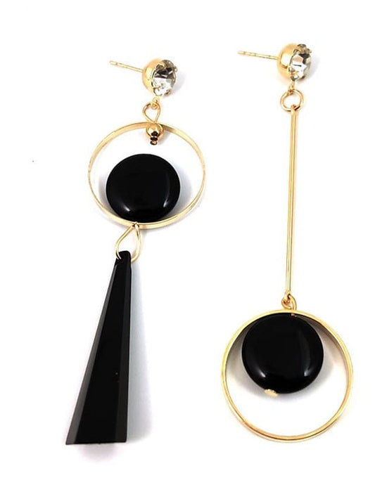 1 Pair Mismatch Earrings For Daily Festival Alloy Classic Fashion for Women