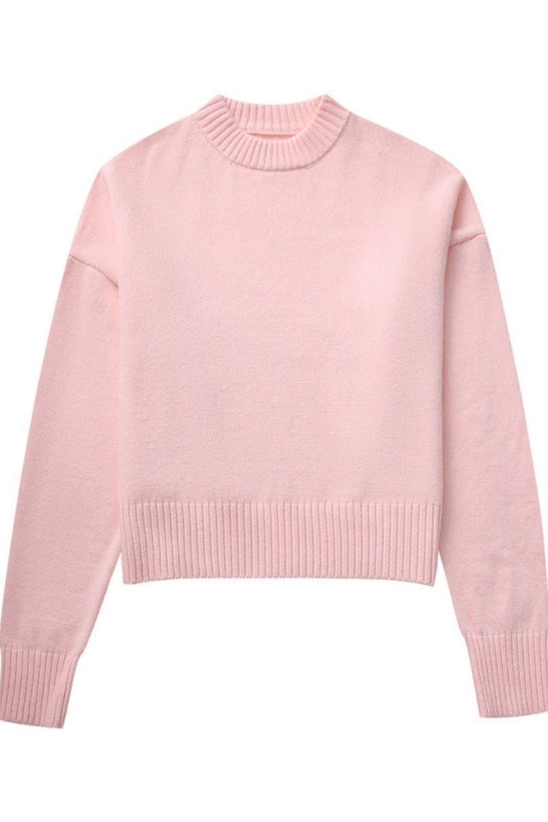 Suéter holgado informal para mujer 