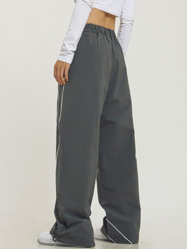 Vintage Piping Detail Baggy Sweatpants