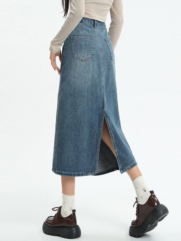 Double-Breasted Cow Calf Half-Dress