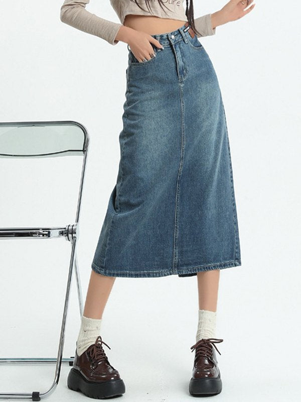 Double-Breasted Cow Calf Half-Dress
