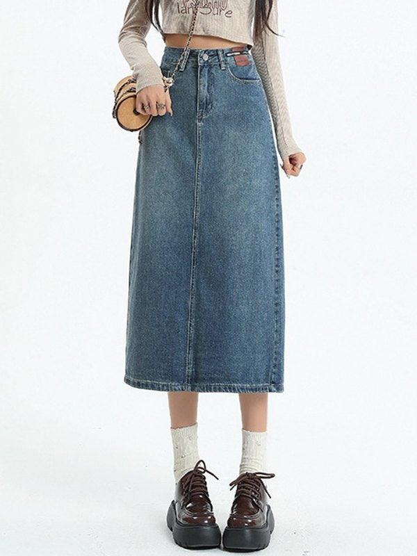 Double-Breasted Cow Calf Half-Dress