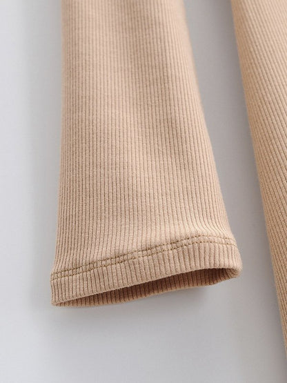 Long Sleeve Ribbed Maxi Dress