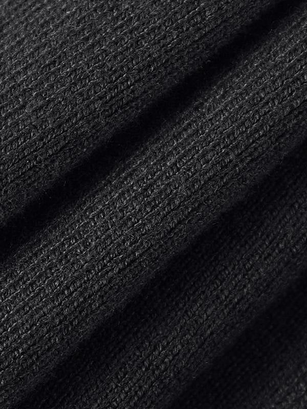 Y2K Split Knit Mini Skirt