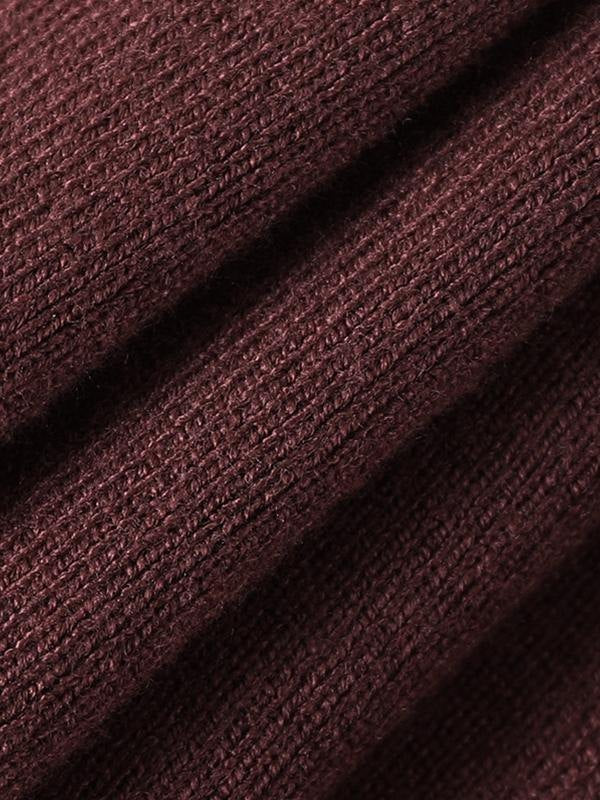 Y2K Split Knit Mini Skirt