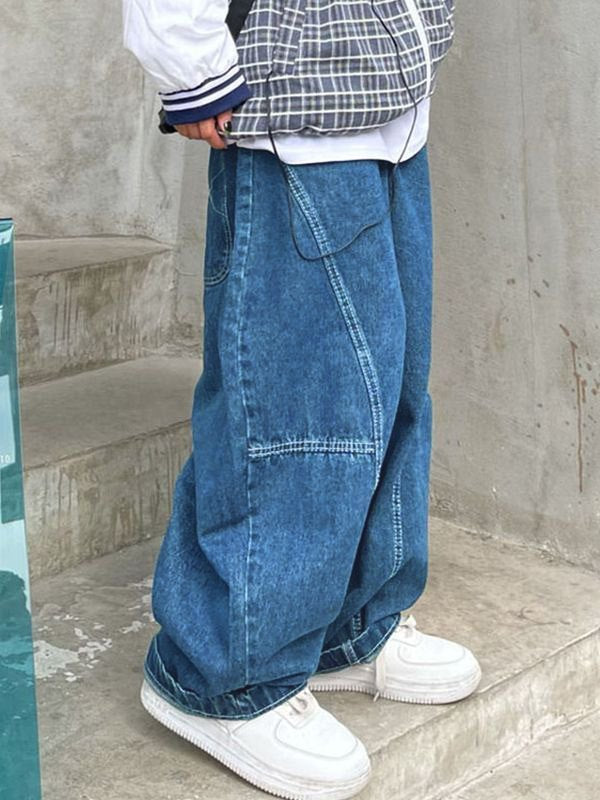 Pocket Baggy Cargo Jeans