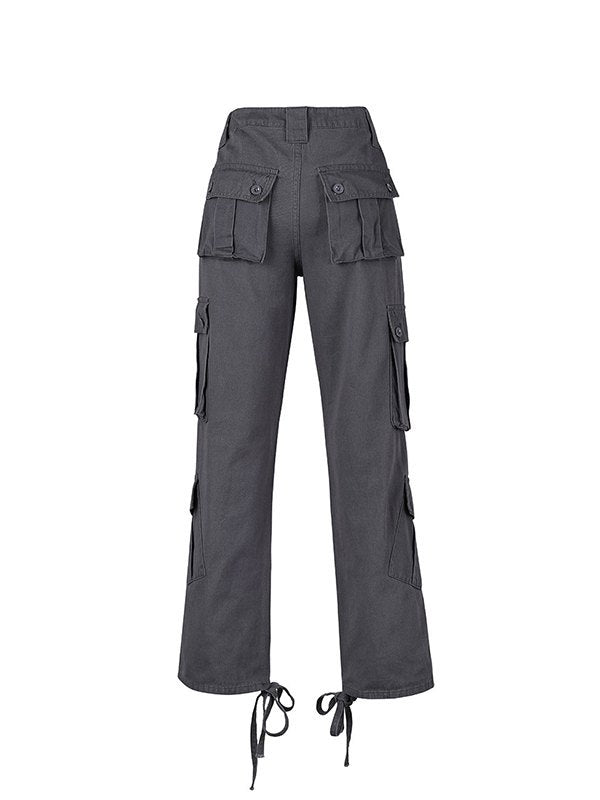 Straight Leg Vintage Y2K Cargo Jeans
