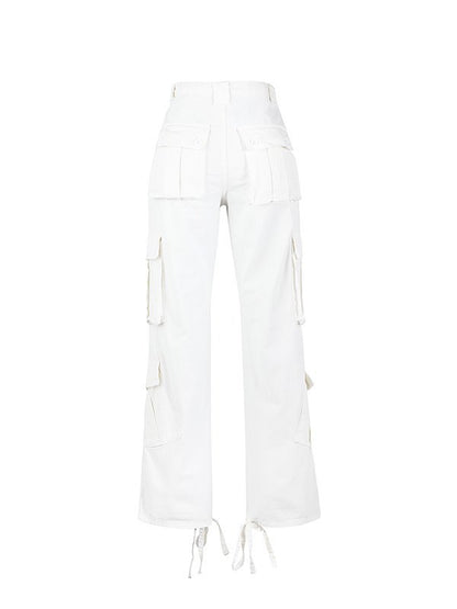 Straight Leg Vintage Y2K Cargo Jeans