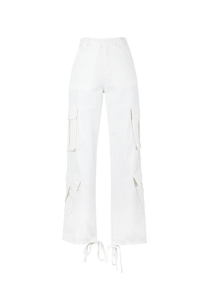 Straight Leg Vintage Y2K Cargo Jeans
