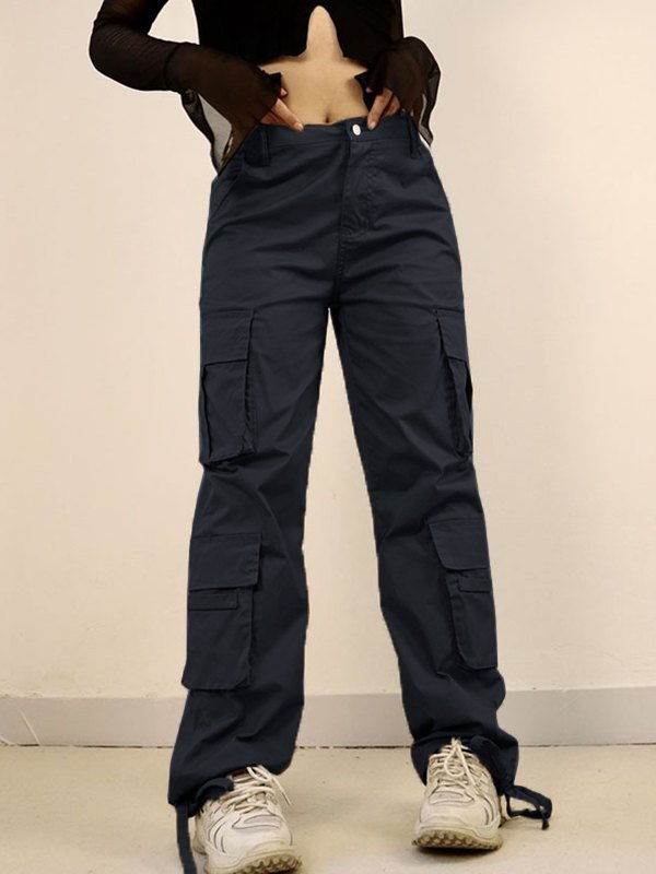 Technique Pocket Gray Cargo Pants
