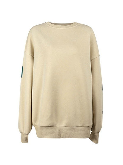 Back Letter Graphic Pullover Sweatshirt