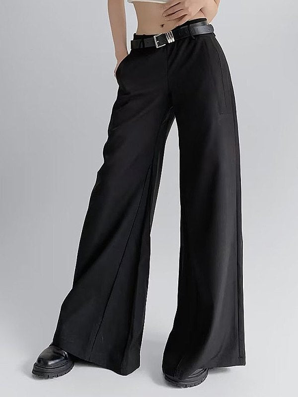 Street Trumpet Wide Leg Tailored Pants