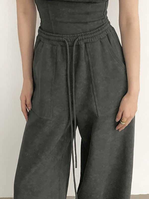 Street Wide Leg Sweatpants