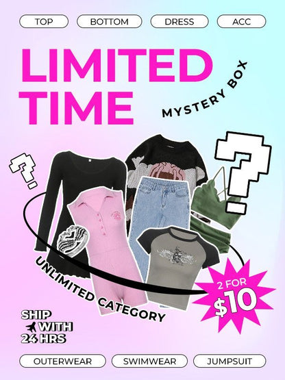 EMMIOL Mystery Box [2 Piece Mystery Gifts -Unlimited Categories]