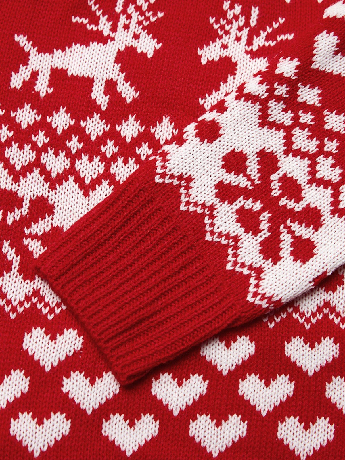 Ugly Christmas Jacquard Knitted Sweater