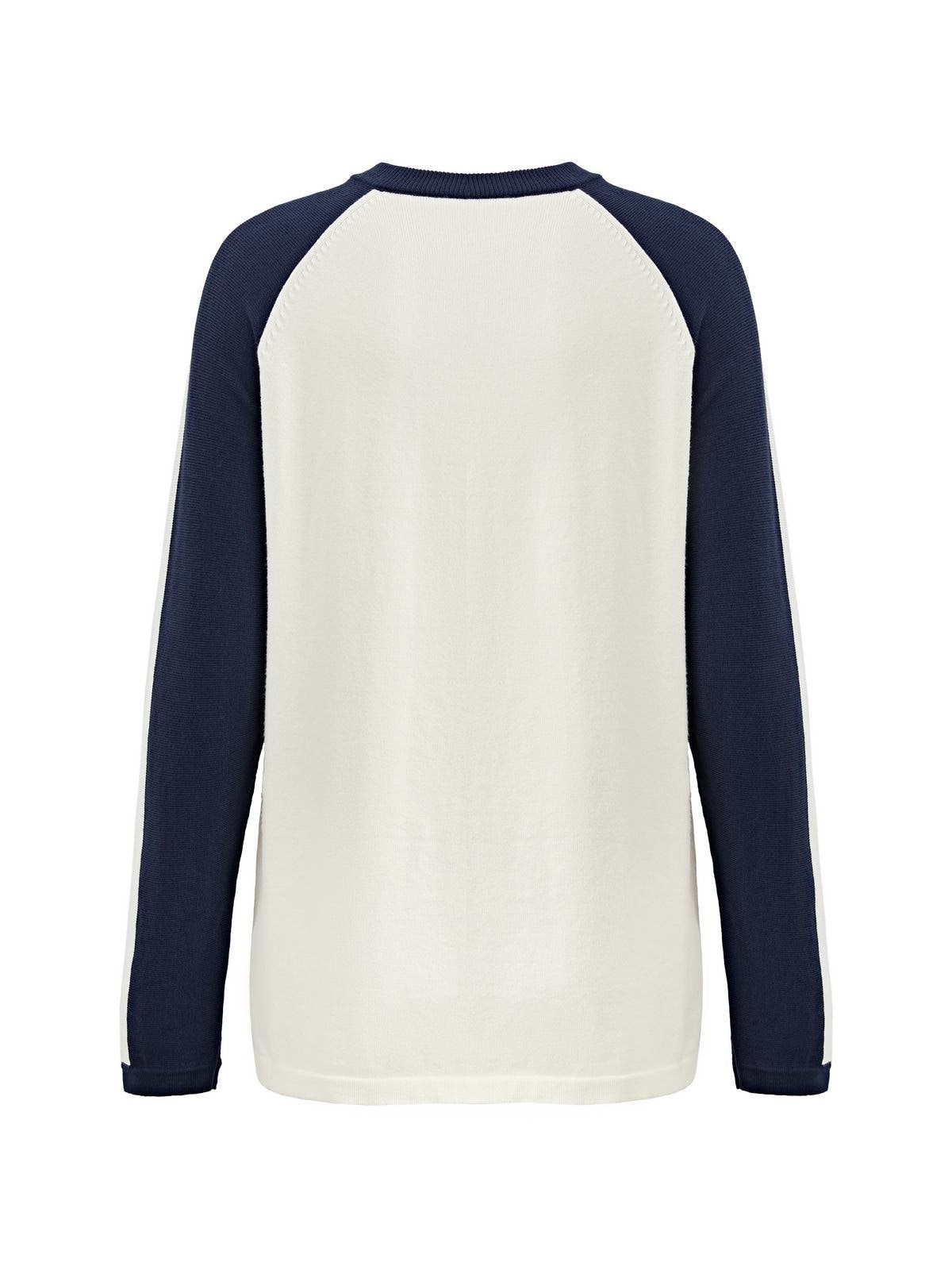 Raglan Sleeve Star Print Pullover Sweater