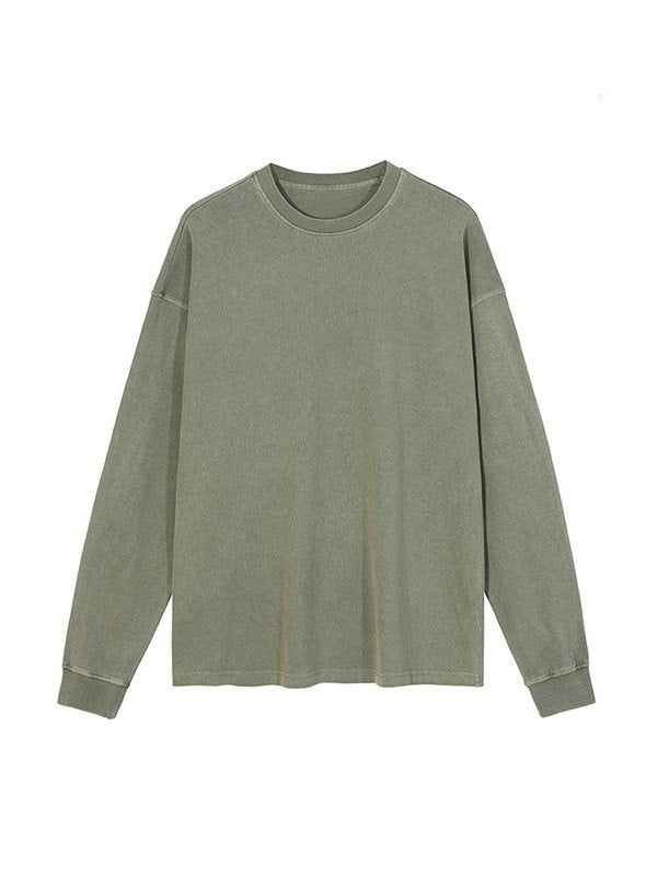 Unisex Vintage Wash Crew Neck Sweatshirt