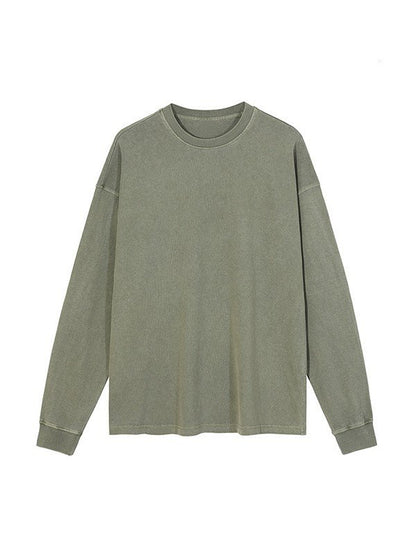 Unisex Vintage Wash Crew Neck Sweatshirt
