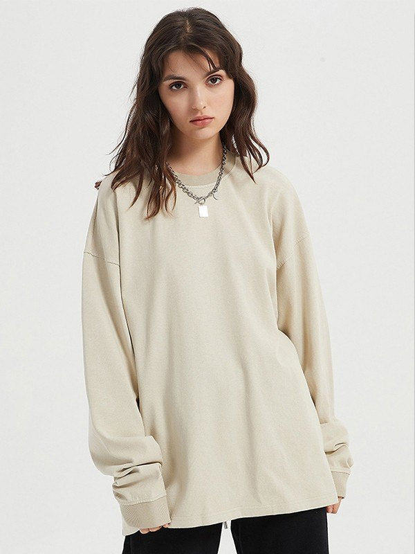 Unisex Vintage Wash Crew Neck Sweatshirt