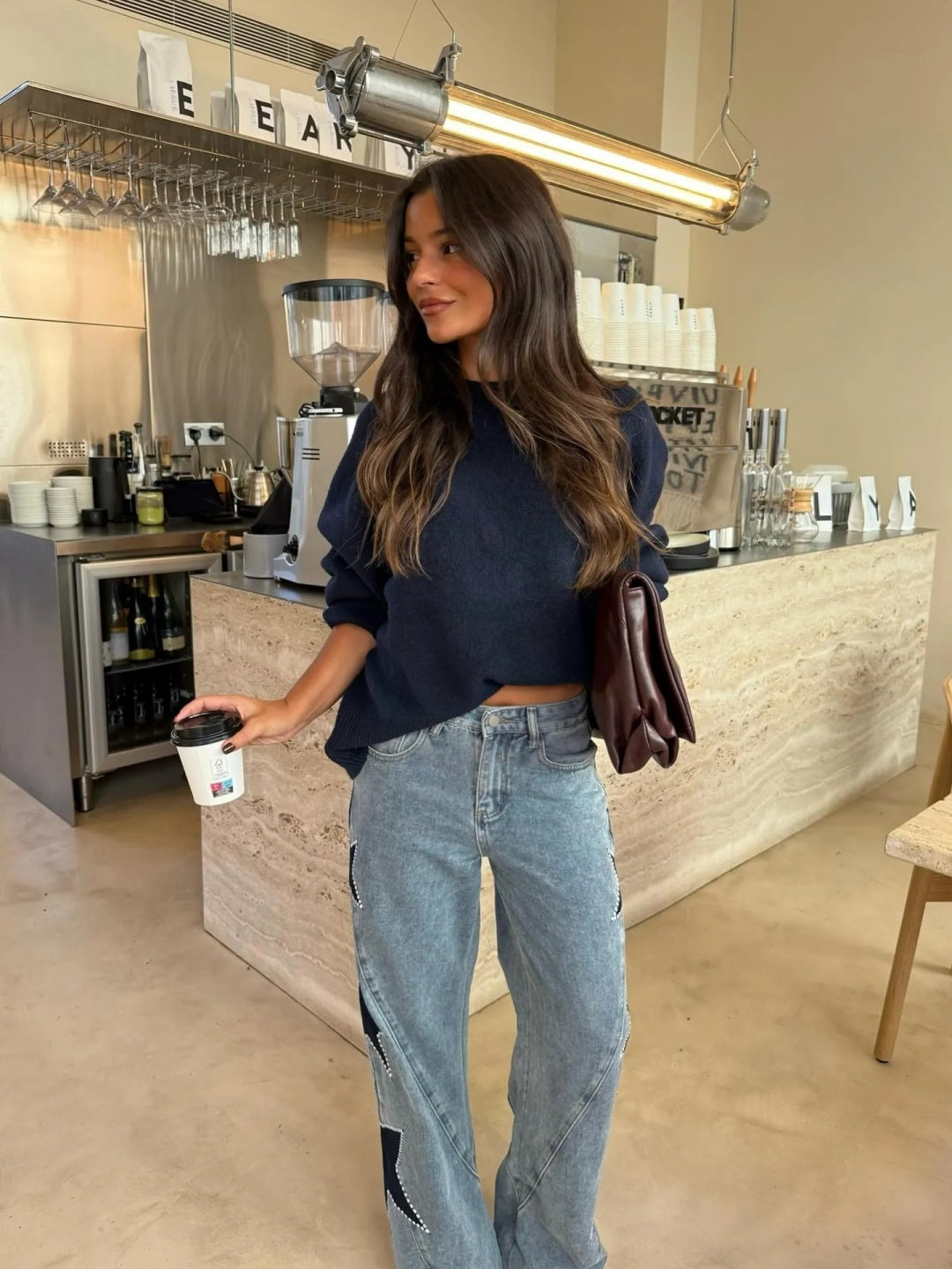 Casual Star Straight Jeans