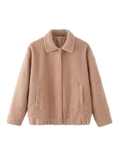 Amna Faux Shearling Jacket