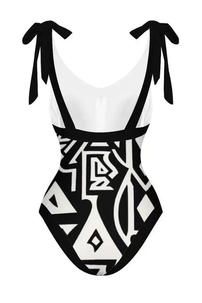Traje de baño ajustado de verano para la playa