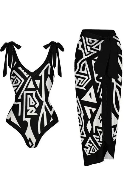 Traje de baño ajustado de verano para la playa
