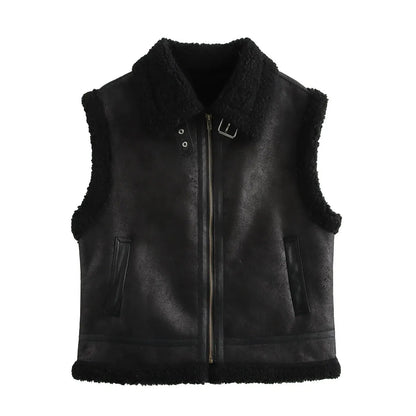 Annette Faux Fur Vest