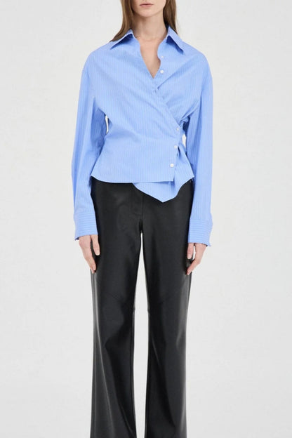 Camisa de rayas Anna Sui
