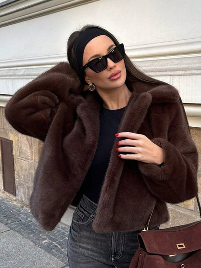 Alexia Faux Fur Coat