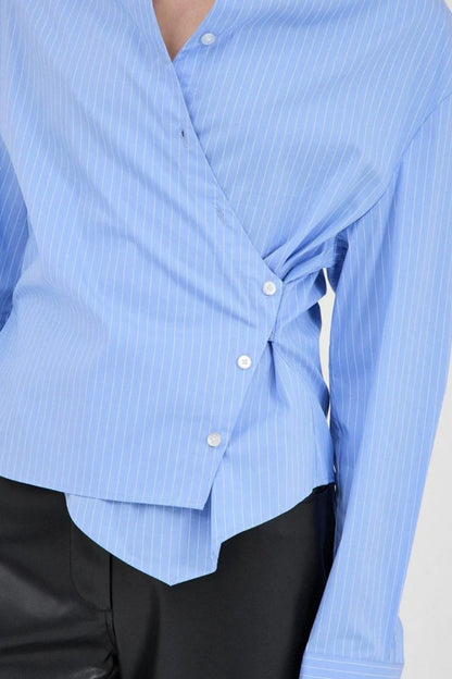 Camisa de rayas Anna Sui