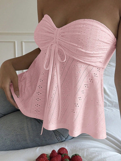 Strapless Vest Slim Fit Sleeveless Top