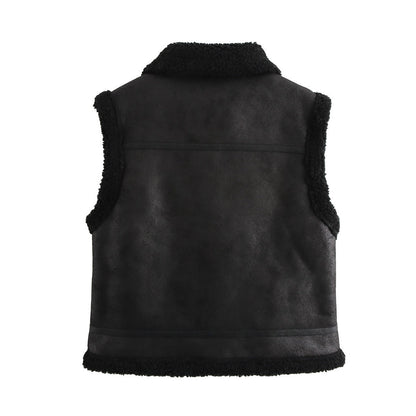 Annette Faux Fur Vest