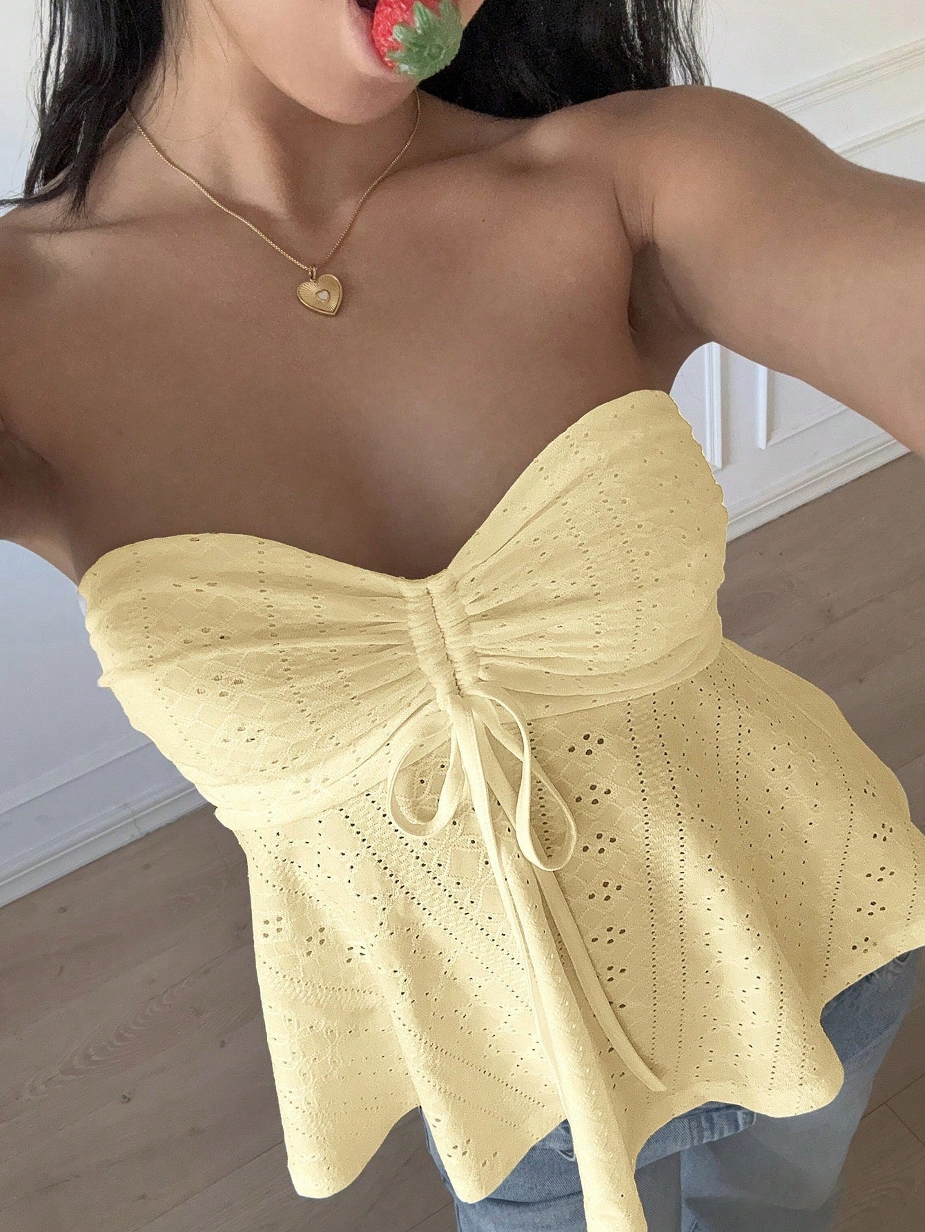 Strapless Vest Slim Fit Sleeveless Top