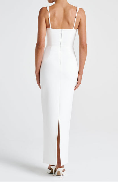 Julieta Midaxi Dress - Ivory