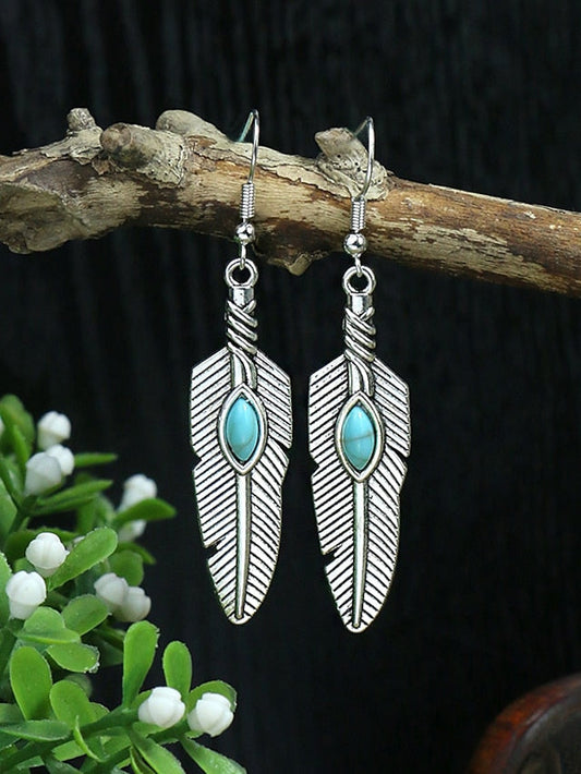 Earrings Ethnic Style Street Leaf Earring for Women