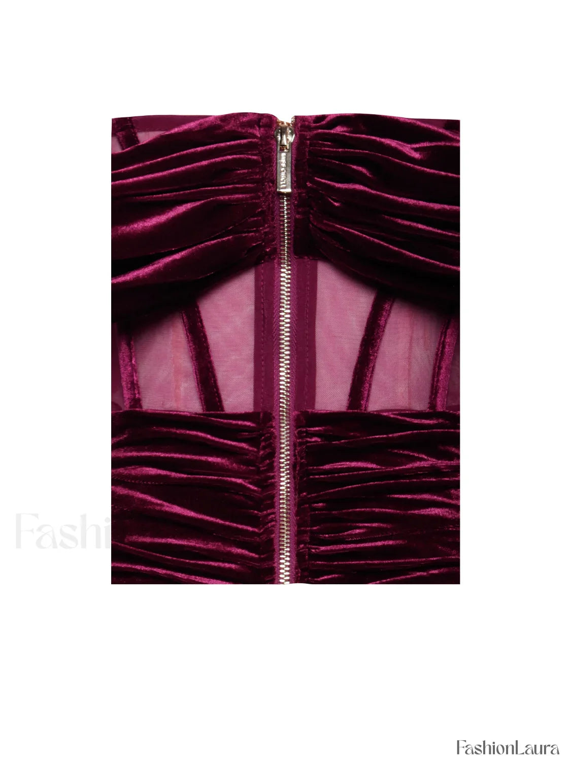 Irisa Burgundy Draping Charming Off Shoulder Corset Dress