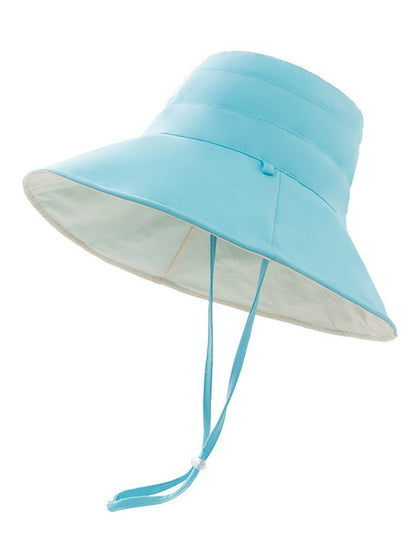 1PC Double-Sided Sun Hat Floppy Hat Daily Holiday Cloth Sports & Outdoors Sweet for Women