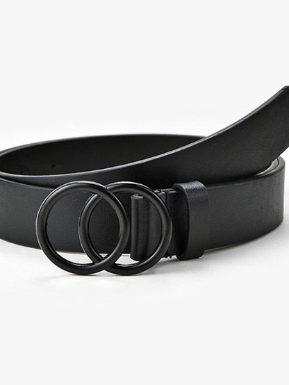 Belt PU Black Brown Waist Belt School Daily Pure Color / Spring / Summer / Fall / Winter / Alloy for Women