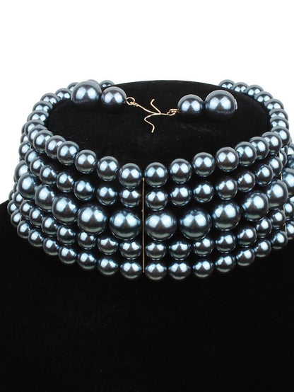 necklace Chic & Modern Party Pure Color Necklaces / Black / Red / Fall / Winter / Spring for Women