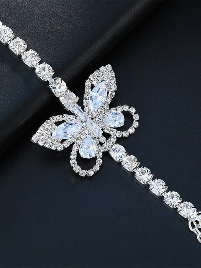 Women's body chain Casual Street Butterfly Headwear