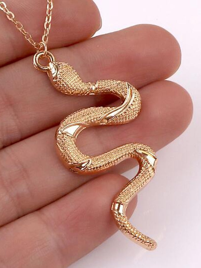 1PC Pendant Necklace For Gift Daily Alloy Classic Snake for Women