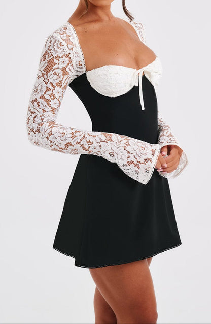Zoe Mini Dress-White